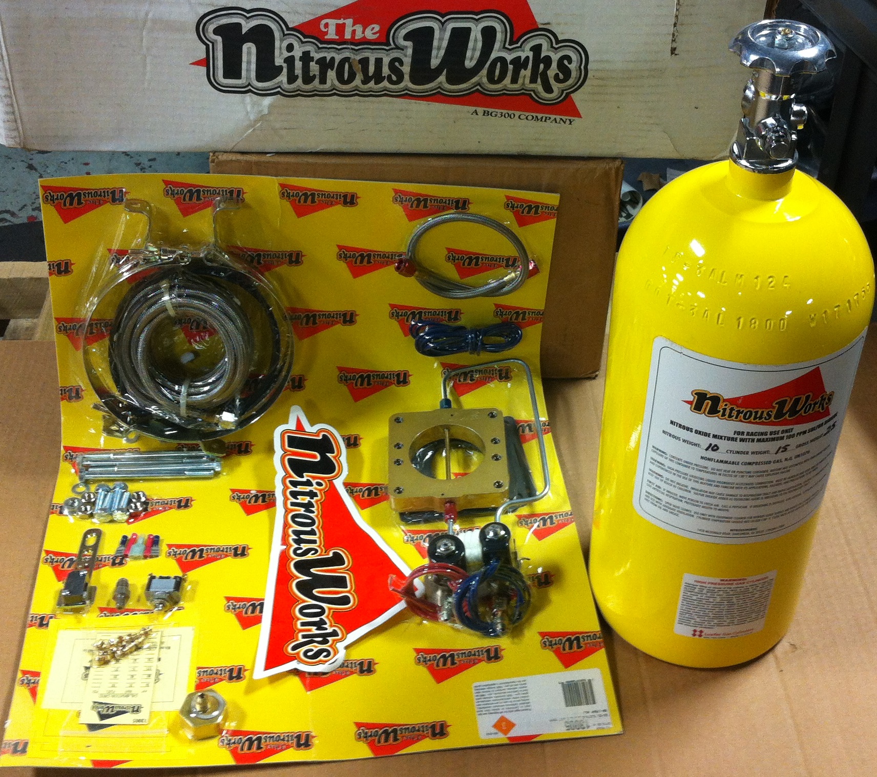 Barry Grant/The Nitrous Works 5.0L Mustang Kit New Old Stock eBay